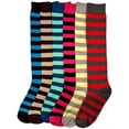 thumbnail image 2 of ToBeInStyle Women's Pack of 6 or 12 Knee High Socks, 2 of 8