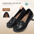 thumbnail image 3 of DREAM PAIRS Women's Loafers Slip On Comfort Dress Shoes with Arch Support, Lightweight Business Casual Work Office Walking Shoes, 3 of 8