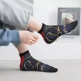 thumbnail image 2 of Fuzoiu 2025 New Year 2 Print Adult Socks, Crew Moisture-wicking Socks, Unisex Cushion Crew Socks,Casual Sports Ankle Socks, 2 of 7
