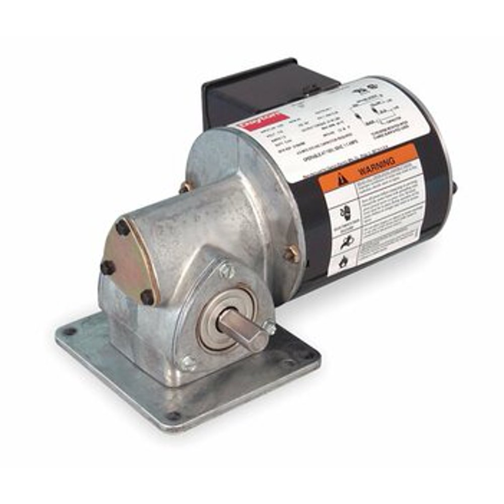 Dayton 1XFY5 Gear Motor 43 RPM 1/12 hp TENV 115V