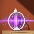 thumbnail image 3 of Foldable Electric Mosquito Swatter Wall-mounted Handheld Rechargeable Mosquito Fly Racket Adjustable Bug Zapper, 3 of 21