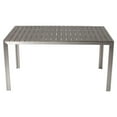 thumbnail image 1 of Pangea Home Breeze Aluminum Rectangular Patio Dining Table, 1 of 1