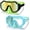01 Black + Green, variant on 2 Pack Swim Goggles with Nose Cover, Anti Fog Snorkel Mask for Boys Girls 3-15, Shatterproof Safety Lens Set