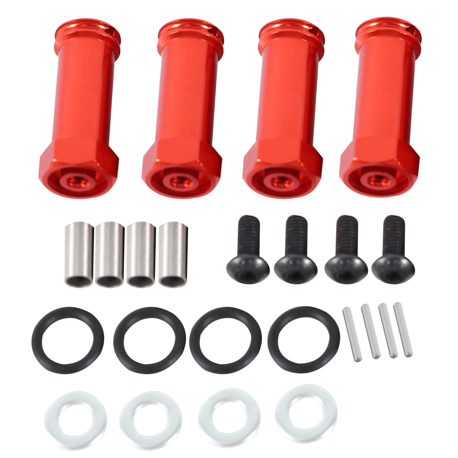 Red Alum Upgrade Parts For RC 1/12 WLtoys 12428 12423 Car DIY Parts 