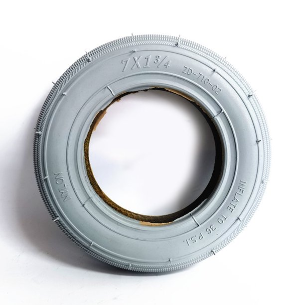 Mingyiq 7 Inch 7X2 Electric Wheelchair Front Wheel Inner Tube 7X1 3/4