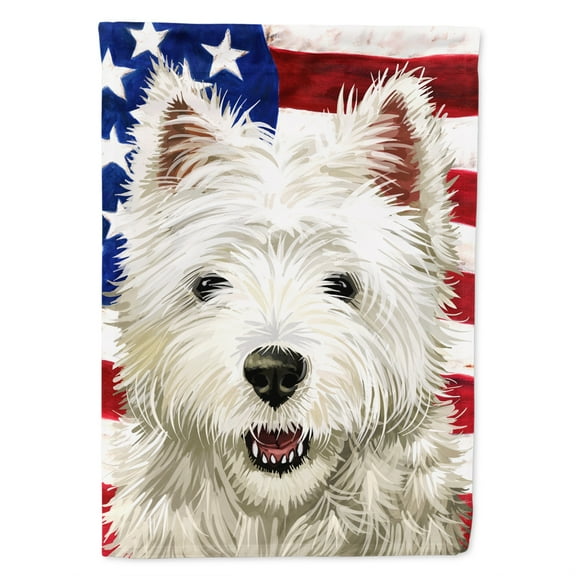 Carolines Treasures CK6471GF Cairn Terrier Dog American Garden Size outdoor-flags, Multicolor