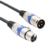 thumbnail image 4 of Cable PCV con cubierta XLR macho a hembra, cable de audio para micrófono y azul 1 metro, 4 of 8