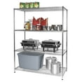 thumbnail image 5 of 18" Deep x 36" Wide x 54" High 4 Tier Commercial Storage Rack Unit | NSF Chrome Wire Shelving Kit, 5 of 5