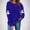 Blue, variant on Kilaqueen Spooky Season Sweatshirts Halloween Funny Cute Ghost Graphic Sweatshirt Women Casual Crewneck Long Sleeve Pullover Tops