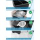 thumbnail image 3 of Bandeja de cubitos de hielo de silicona de grado alimenticio 6 rejillas MABOTO Molde de cubo de hielo, 3 of 7