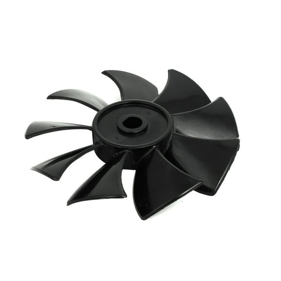 1100W/1500W 135mm Diameter 9 Vane Air Compressor Replacement Fan Black