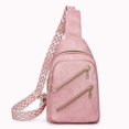 thumbnail image 4 of Bolso Retro de cuero PU para mujer, riñonera informal, monedero para teléfono, bolso diario para mujer, 4 of 4