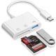 thumbnail image 1 of [Apple MFi Certified] SD Card Reader for iPhone 15,USB C SD Card Reader,3 in 1 Memory Card Reader for SD Card/Micro SD/SDHC/SDXC/Digital Camera Adapte, 1 of 5