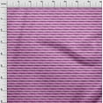 thumbnail image 4 of oneOone Viscose Jersey Purple Fabric Stripes Fabric For Sewing Printed Craft Fabric By The Yard 60 Inch Wide, 4 of 5