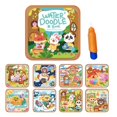 thumbnail image 2 of Office Supplies Kit Watercolor Coloring Book Reusable Water Painting Set for Soothing Activities Animal Patterns Easy Clean(8 Pics) Stationery Set Office Tools Desk Accessories School Supplies Organi, 2 of 9