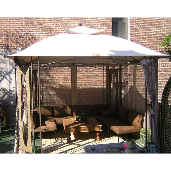 Garden Winds Replacement Canopy for West Palm Valley Gazebo