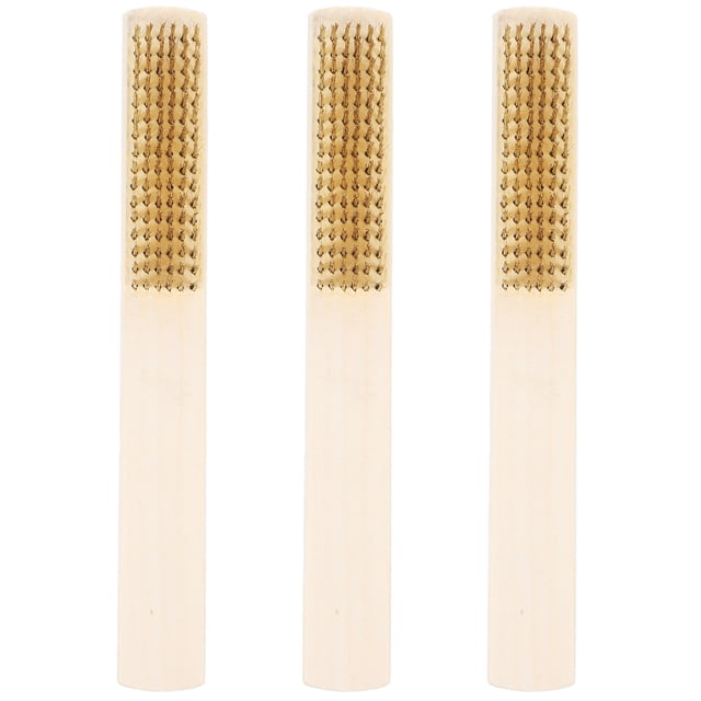 3 Pcs Brosses à Fil Fin pour Élimination de la Rouille et Préparation de Surface