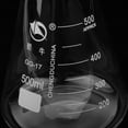 thumbnail image 4 of Matraz laboratorio borosilicato, 50 200ml, 7 tamaños a elegir 500 ml shamjiam Matraz cónico de borosilicato, 4 of 8