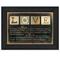 thumbnail image 1 of TrendyDecor4U "Love" by Marla Rae Printed Framed Wall Art, 1 of 2