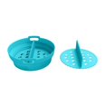 thumbnail image 4 of 50% Off-Odor-free air fryer silicone baking pan, Air fryer silicone foldable round baking pan silicone pad, 4 of 4