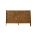 thumbnail image 6 of Farmhouse Wood Bed Frame - Platform Bed with Headboard - Walnut Finish - Queen King Size, 6 of 9