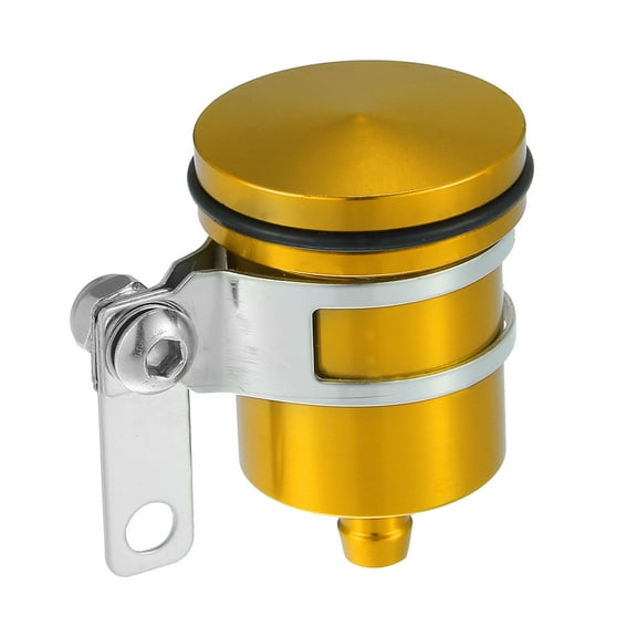 Motorcycle Front Brake Master Cylinder Reservoir Oil Tank Cup for Yamaha for Kawasaki for Honda for BMW Gold Tone
