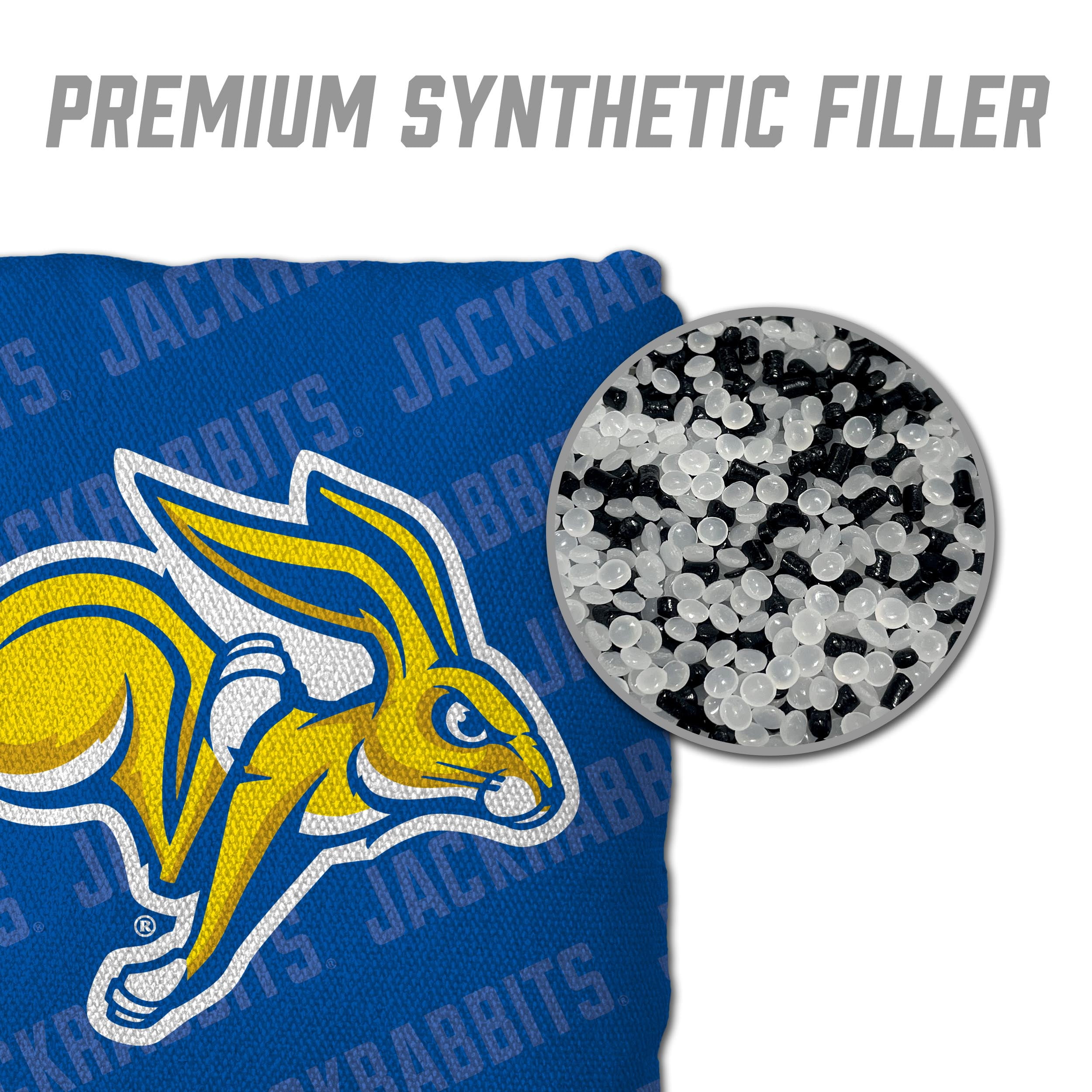 NCAA South Dakota State Jackrabbits Cornhole Bags - 4PK - Blue