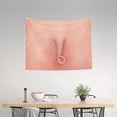 thumbnail image 2 of Easygdp Pig'S Tail Tapestrys Boutique Decor Wall Hanging for Living Room Bedroom Office Decor 29x37in, 2 of 8