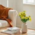 thumbnail image 5 of 1Pc Artificial Daisies Flowers Silk,Cemetery Flower,Plastic Memorial Bouquet for Hanging Window Box Home Table Centerpieces Decor,Artificial Flowers Fake Daisies for Wedding Party,Yellow,14.17", 5 of 7