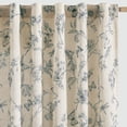 thumbnail image 1 of Cortinas Jinchan de lino floral de 160 x 160 cm para sala de estar, 1 of 8