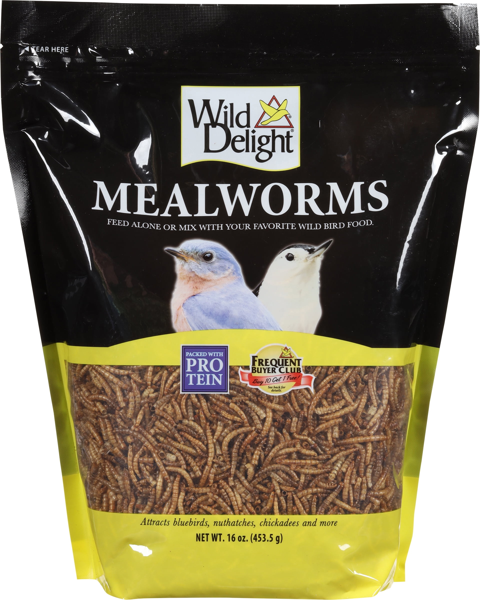 D&D Commodities 367816 16 oz Wild Delight Mealworms