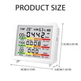 thumbnail image 4 of Professional Indoor Quality Monitor For Measuring CO2 Temperature Formaldehyde Humidity And TVOC With Alarm Suitable For Confined Spaces, 4 of 8