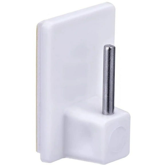 Yxwen Hot! Clearance! 4Pc Hooks Curtain Hooks Kitchen Self Adhesive Wall Hook Storage Hooks Bathroom Hook Curtain Buckle Curtain Rod Buckle Accessories,Self-Adhesive Curtain Hooks