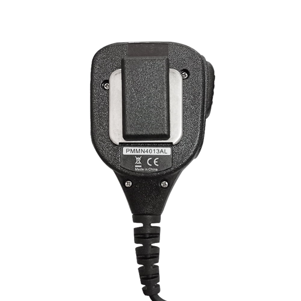 PMMN4013 PMMN4013A Remote Speaker Microphone Heavy Duty 3.5mm Audio Jack Shoulder Mic 2Pin Compatible for Radio CP200 CP200D R2 CP185 PR400 RDU4100 GP68 GP88 Mag One BPR40 BPR40D PMMN4029
