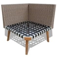 thumbnail image 5 of vidaXL Ensemble de Salon de Jardin 4 Pcs avec Coussins en Rotin Synthétique Gris, 5 of 5