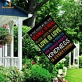 thumbnail image 5 of Mloabuc In This House We Believe Garden Flag Black Lives Matter Love is Love Kindness Farmhouse Yard Sign Patio Outdoor Decors 12x18" Double Sided, 5 of 6
