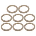 thumbnail image 1 of Anillos espaciadores de altavoz Unique Bargains 8 piezas universales de 6,5 pulgadas madera maciza beige, 1 of 6