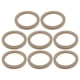thumbnail image 1 of Anillos espaciadores de altavoz Unique Bargains 8 piezas universales de 6,5 pulgadas madera maciza beige, 1 of 6