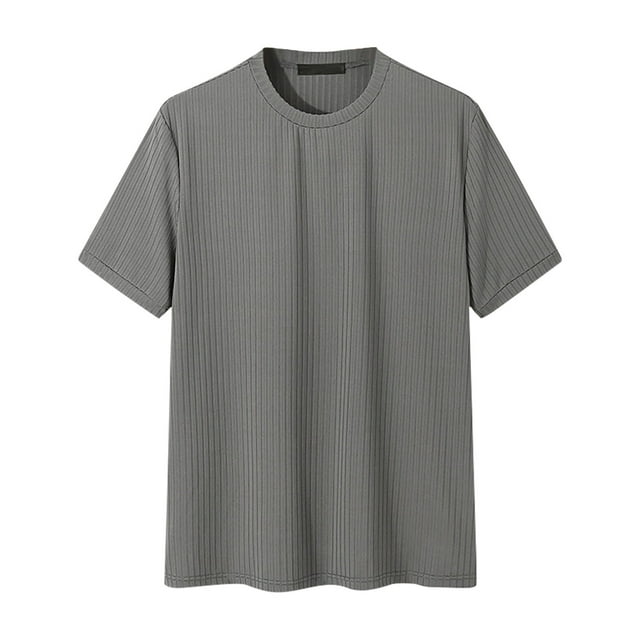 QIPOPIQ T-Shirts Moulants pour Hommes Extensibles à Manches Courtes, Musculation, Entraînement, Décontractés, Coupe Ajustée, Liquidation