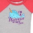 thumbnail image 4 of Inktastic Cute Narwhal I'm a Unicorn of the Sea Girls Baby Bodysuit, 4 of 5