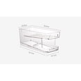 thumbnail image 2 of Organizador de latas para refrigerador Genérica Color Transparente, Material PET, 15.7x23, 2 of 5