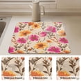 thumbnail image 4 of Dish Drying Mat Absorbent Dish Drainer Kitchen Counter 19.7x15.7inch Dish Drying Pad for Countertops Sinks Draining Racks Rustic and Romantic Wildflowers, 4 of 9