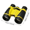 thumbnail image 2 of Uxcell Binoculars with Neck Strap 5X30 Compact Foldable Shockproof Binoculars Yellow, 2 of 4