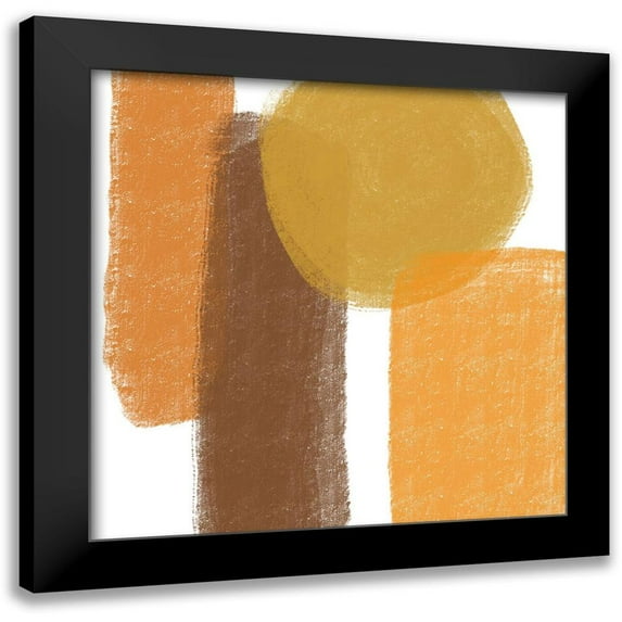 Seay, Anne 15x15 Black Modern Framed Museum Art Print Titled - Mod Earth II