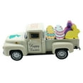 thumbnail image 2 of Gaiwos Easter Metal Truck Decor 5 inches, Easter Vintage Farm Pickup Truck with Eggs and Bunny, Mini Metal Diecast Farmhouse Pickup, Easter Decor for Party Home Kitchen Tabletop, 2 of 7