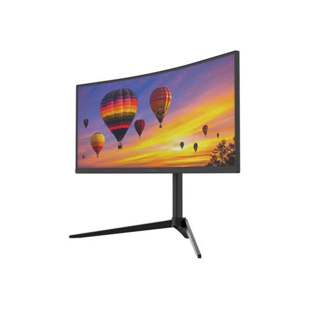 Planar 998-2548-00 34 in. USB Type-C HDMI DisplayPort Curved Ultrawide 2K WQHD Docking LED-LCD - Black