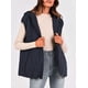 thumbnail image 5 of Chaleco para Mujer PRETTYGARDEN Azul Marino Sin Mangas con Capucha XXL, 5 of 8