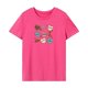thumbnail image 1 of Camiseta para mujer con cuello redondo y ajuste regular, camisetas suaves de verano para acampar, trabajar, mujer M, 1 of 7