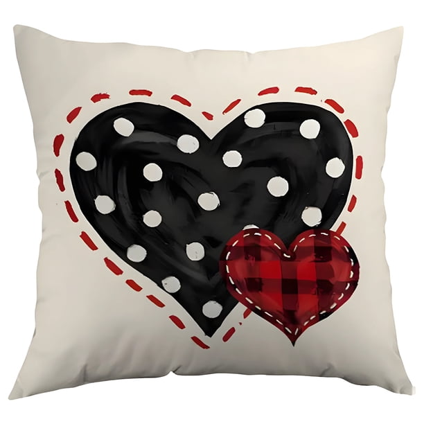 Cojín de asiento con estampado irlandés, funda de almohada decorativa para San Valentín, cojín de sofá, artículos esenciales para dormitorio, regalos para hombres, almohadas, regalos para mujeres, coj