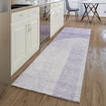 thumbnail image 3 of Dalyn Rugs Premium Machine Washable Mayfield AMF711 Lavender 2'3" x 7'6" Runner Rug, 3 of 6